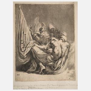 Antoine Garnier, attr., Römische Krieger