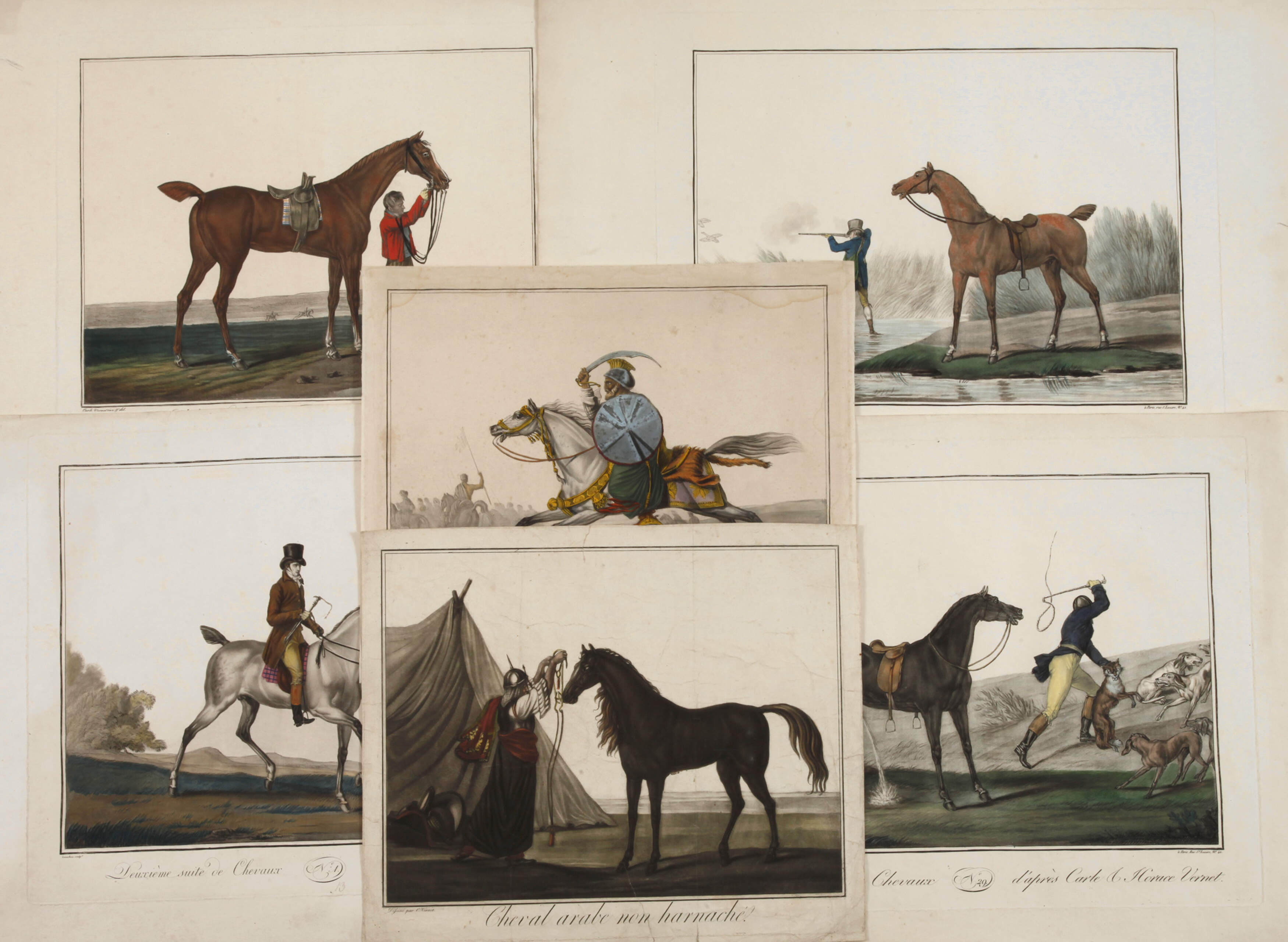Charles F. G. Levachez, aus "Suite de Chevaux"