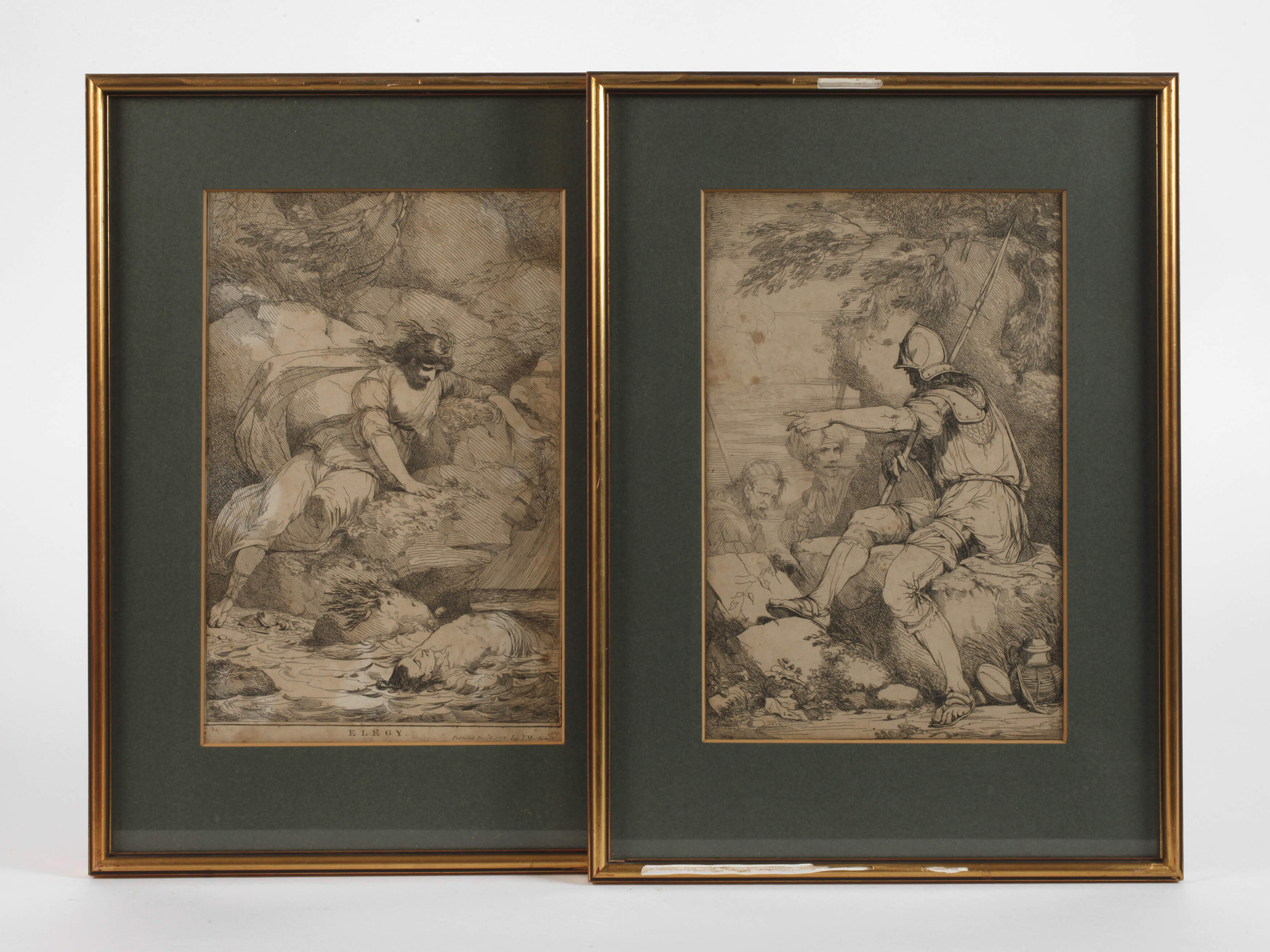 John Hamilton Mortimer, Paar Graphiken