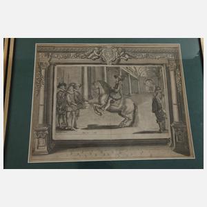 Crispijn de Passe II, aus Pariser Reitakademie