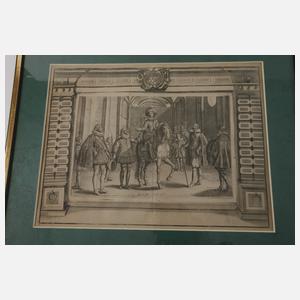 Crispijn de Passe II, aus Pariser Reitakademie