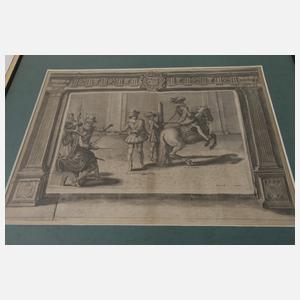 Crispijn de Passe II, aus Pariser Reitakademie