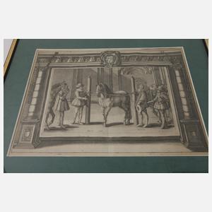 Crispijn de Passe II, aus Pariser Reitakademie