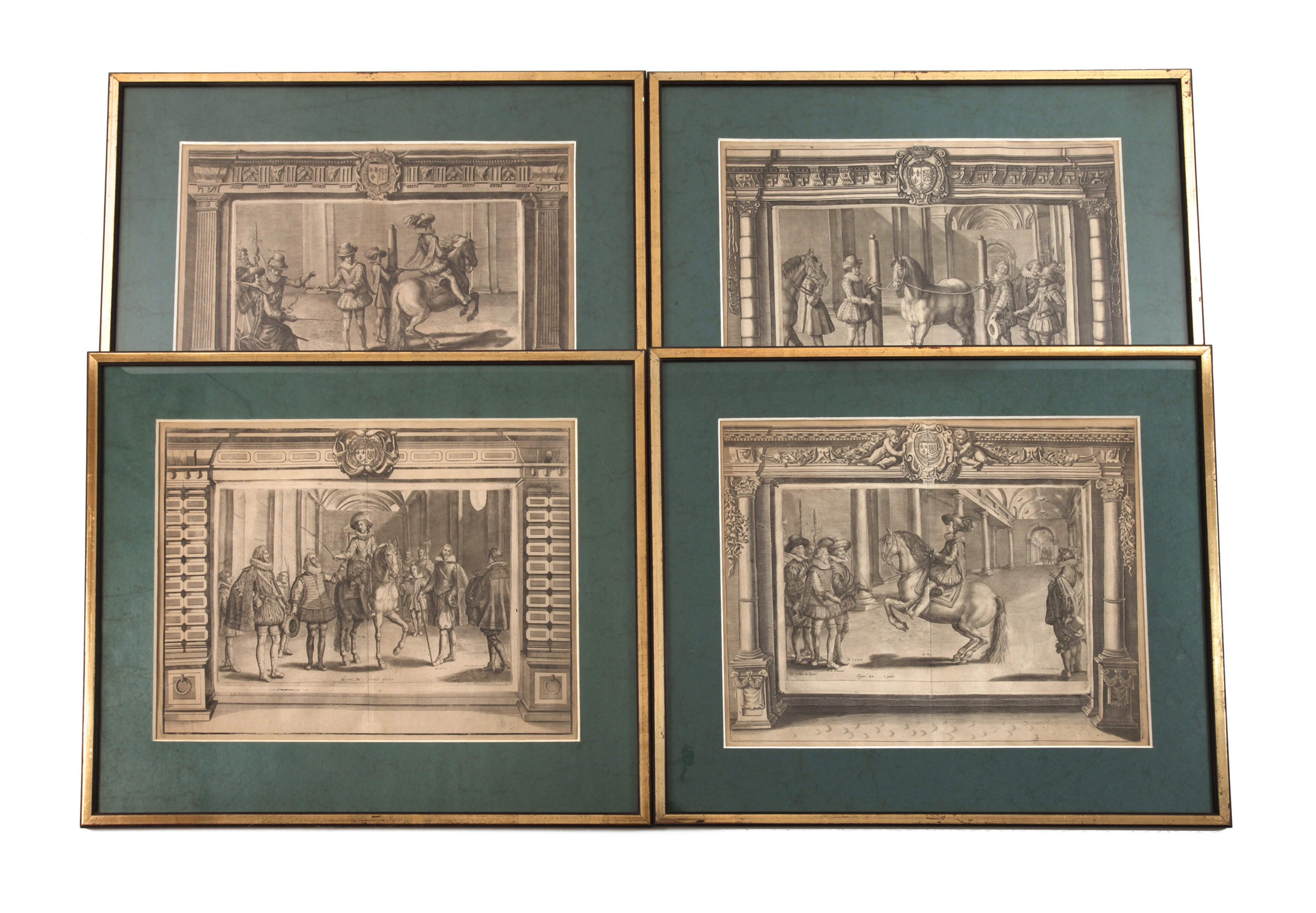 Crispijn de Passe II, aus Pariser Reitakademie