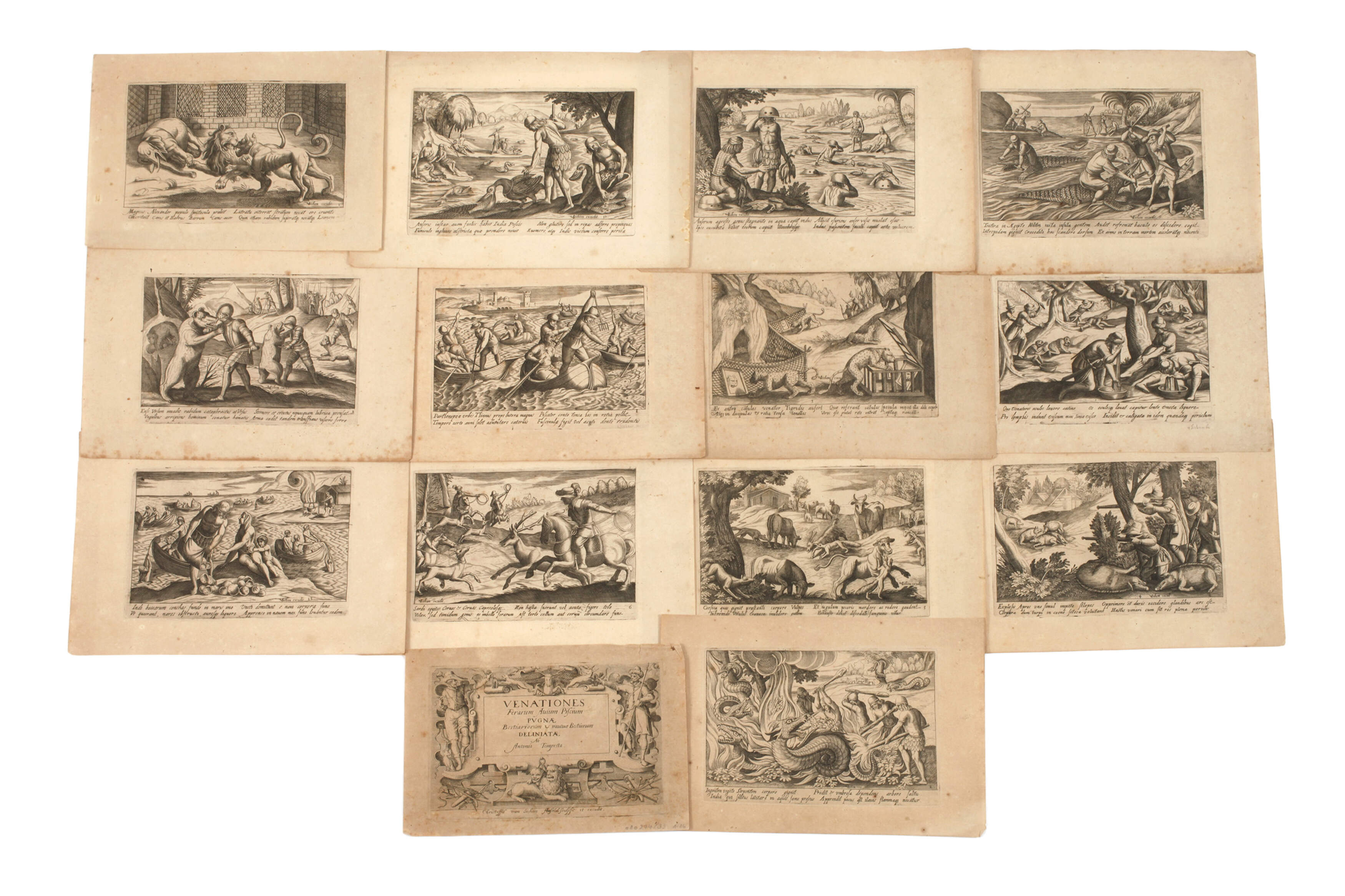 Antonio Tempesta, Konvolut aus "Venationes ..."