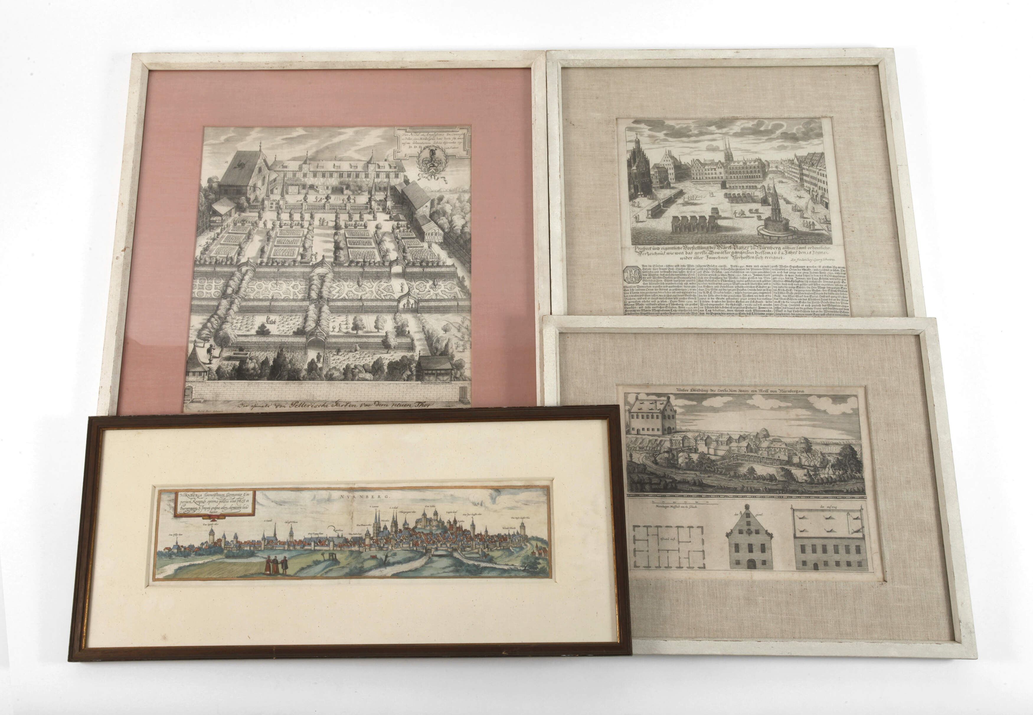 Konvolut historische Nürnbergansichten