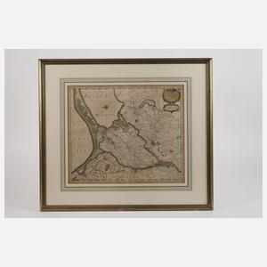 Johann Janssonius, Kupferstichkarte Schlesien