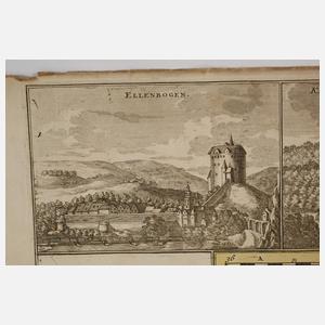 Peter Schenk, Karte Umgebung von Karlsbad