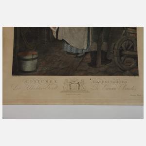 Pierre-Michel Alix, Paar Hamburger Trachten