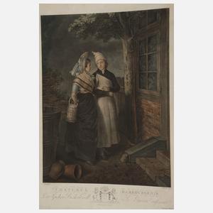 Pierre-Michel Alix, Paar Hamburger Trachten