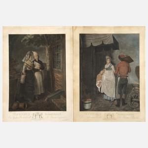 Pierre-Michel Alix, Paar Hamburger Trachten