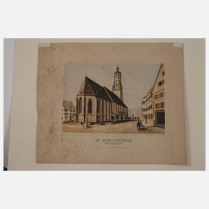 Paar seltene Ansichten von Nördlingen