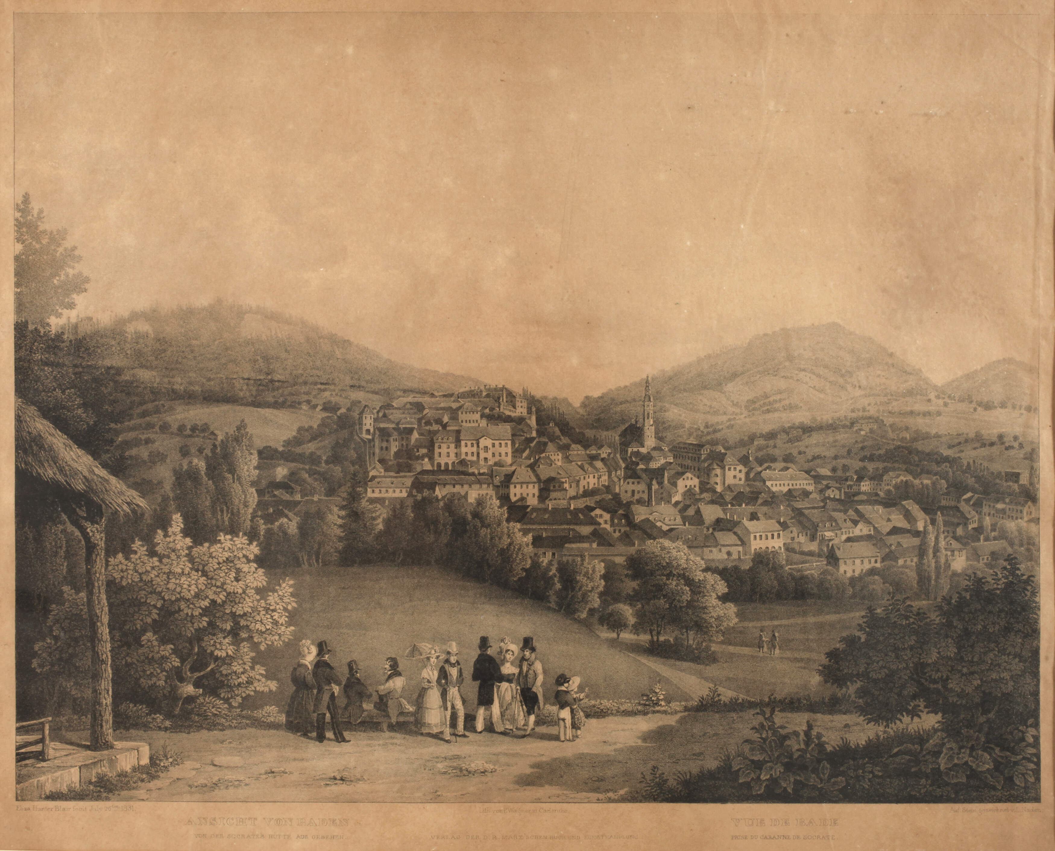 Ansicht von Baden-Baden