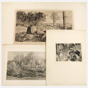 Graphikkonvolut um 1900