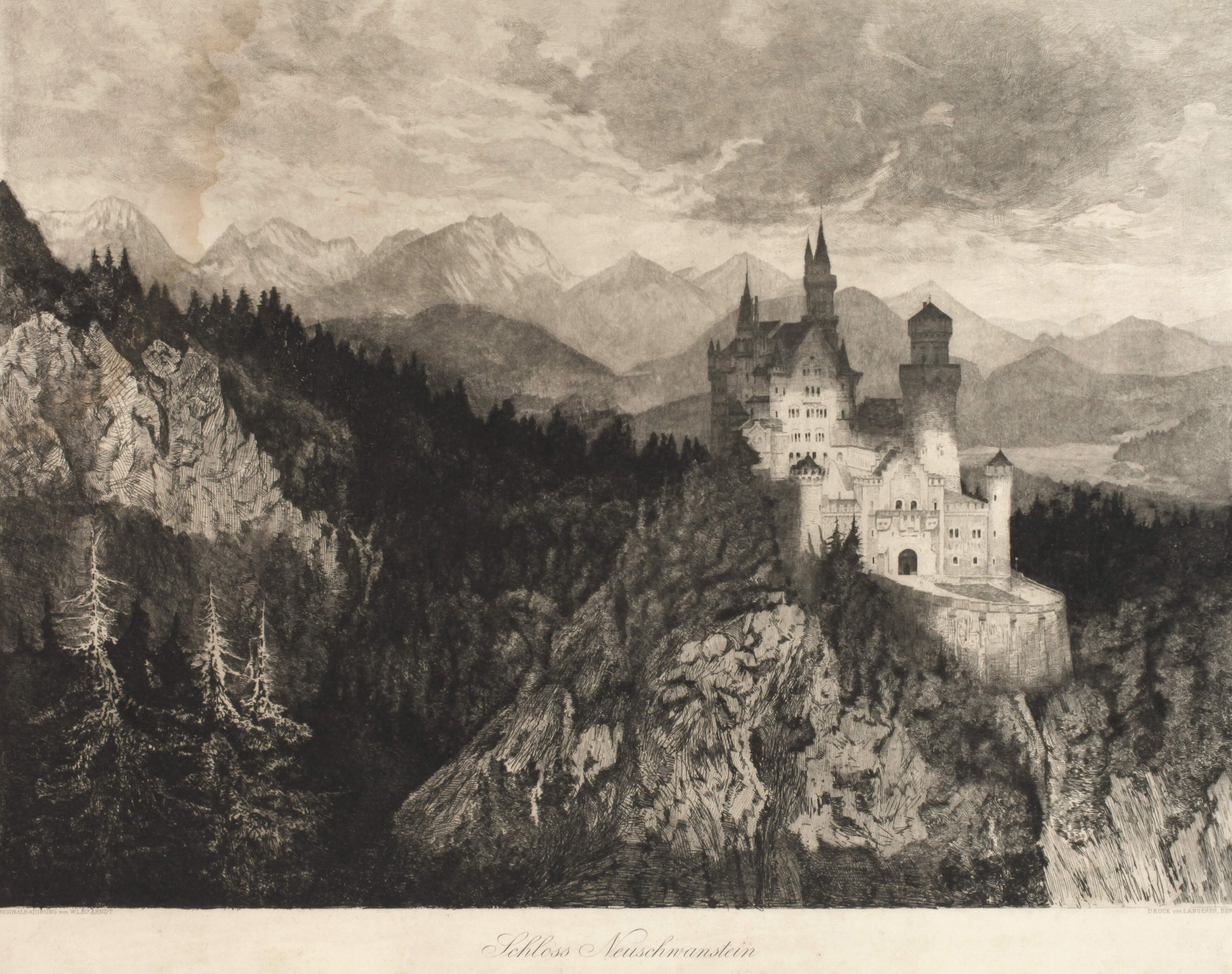 Leo Arndt, "Schloss Neuschwanstein"
