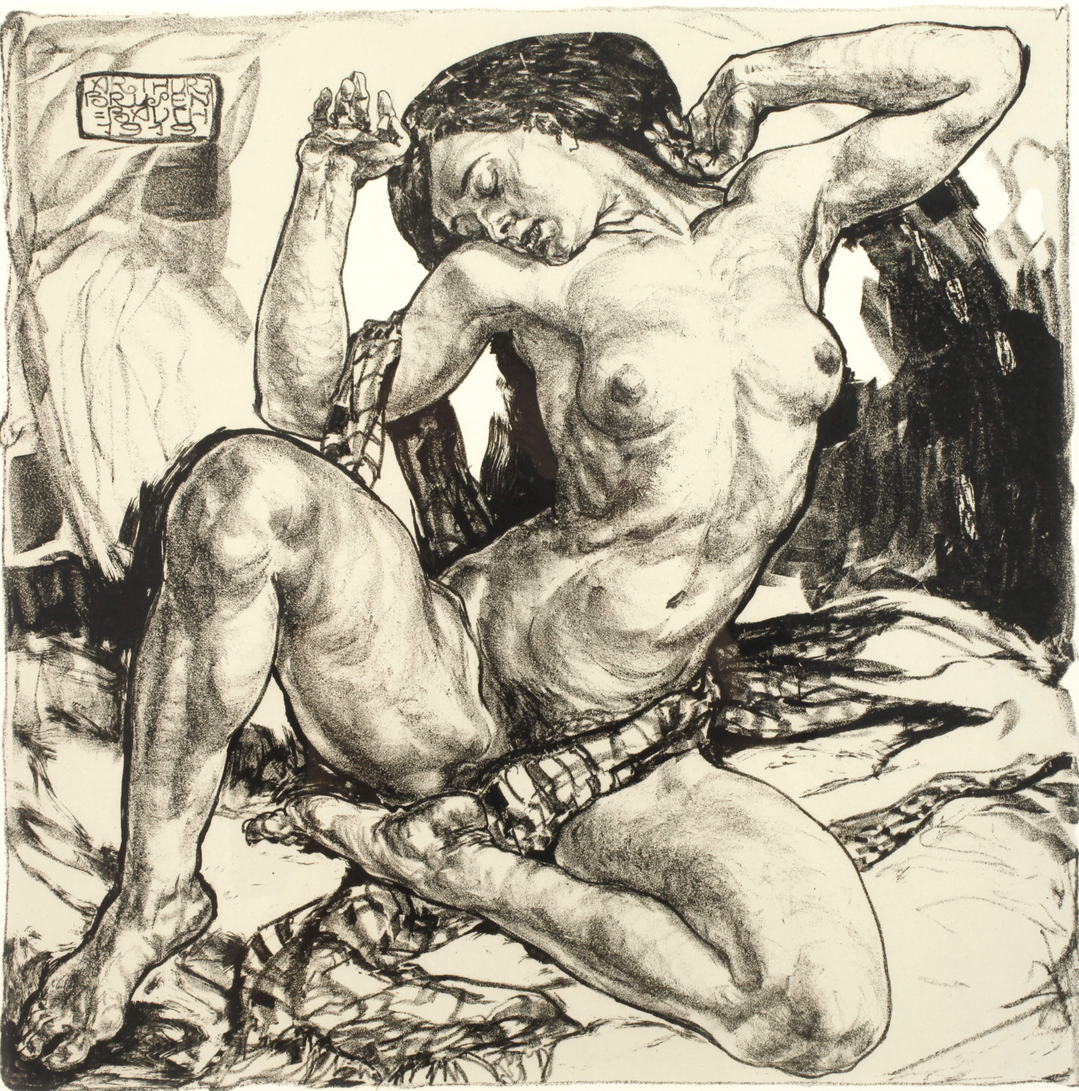 Arthur Brusenbauch, Damenakt