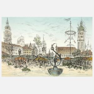 Michael Coudenhove-Kalergi, Der Viktualienmarkt