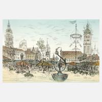 Michael Coudenhove-Kalergi, Der Viktualienmarkt111