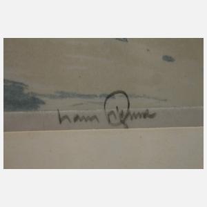 Hans Figura, Wintertag in den Alpen"