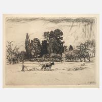 Philipp Franck, Bauer beim Pflügen111