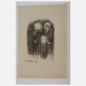 Käthe Kollwitz, "Bettelnde"