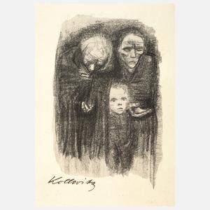 Käthe Kollwitz, "Bettelnde"