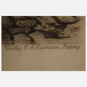 Käthe Kollwitz, "Die Camagnole"