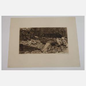 Käthe Kollwitz, "Vergewaltigt"