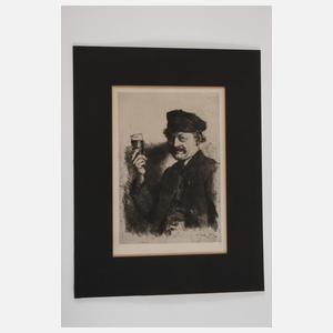 Wilhelm Leibl, "Der Trinker"