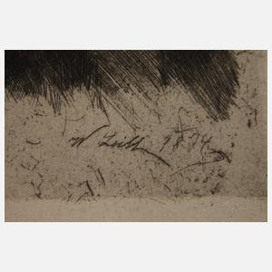 Wilhelm Leibl, "Der Trinker"