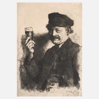 Wilhelm Leibl, "Der Trinker"111