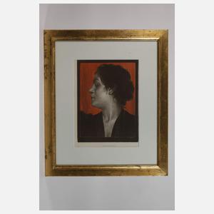 Emil Orlik, "Portraitstudie"