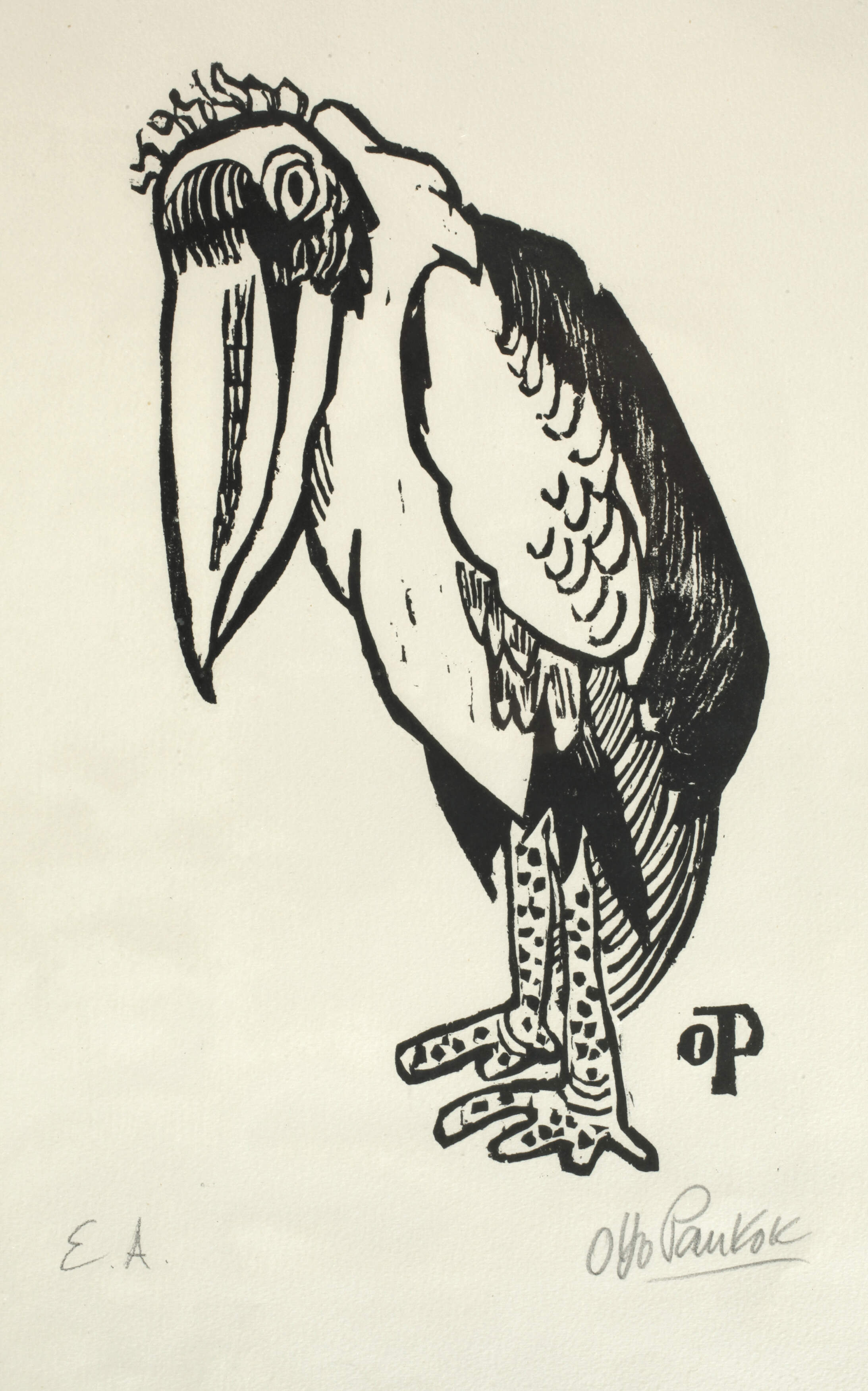 Otto Pankok, "Marabu"