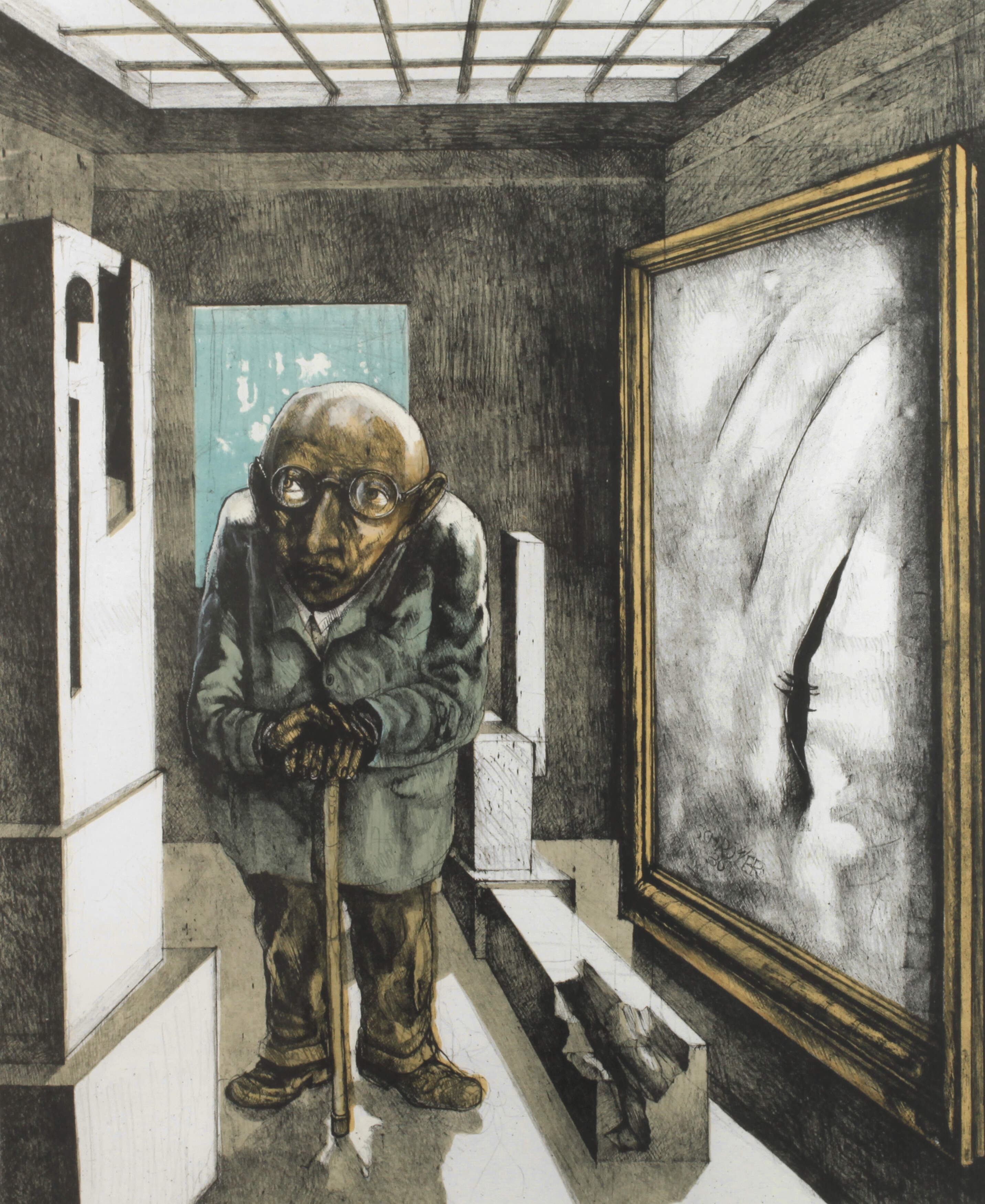 Klaus Schröter, Der Kunstsammler