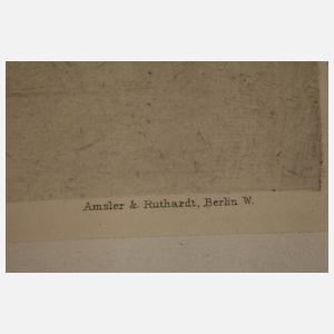 Karl Stauffer-Bern, Liegender weiblicher Akt