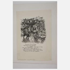 Heinrich Zille, "Maskenball"