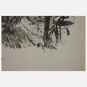 Heinrich Zille, "Maskenball"