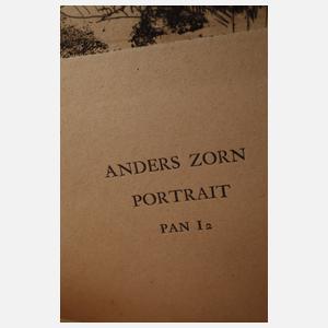 Anders Zorn, Paar Graphiken