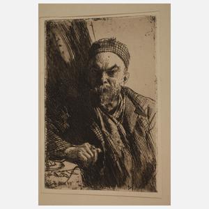 Anders Zorn, Paar Graphiken