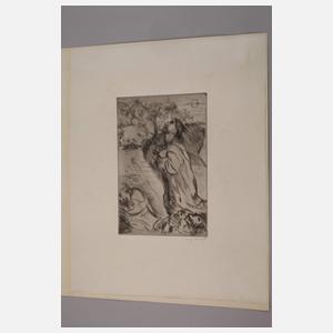 Lovis Corinth, "Christus am Ölberg II"