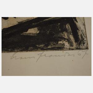 Hans Fronius, Paar Radierungen