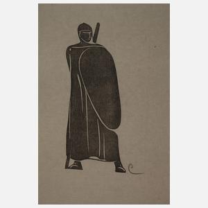 Edward Gordon Craig, Paar Holzrisse zu Hamlet