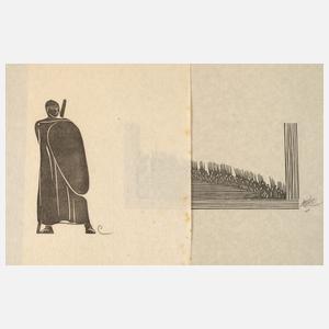 Edward Gordon Craig, Paar Holzrisse zu Hamlet