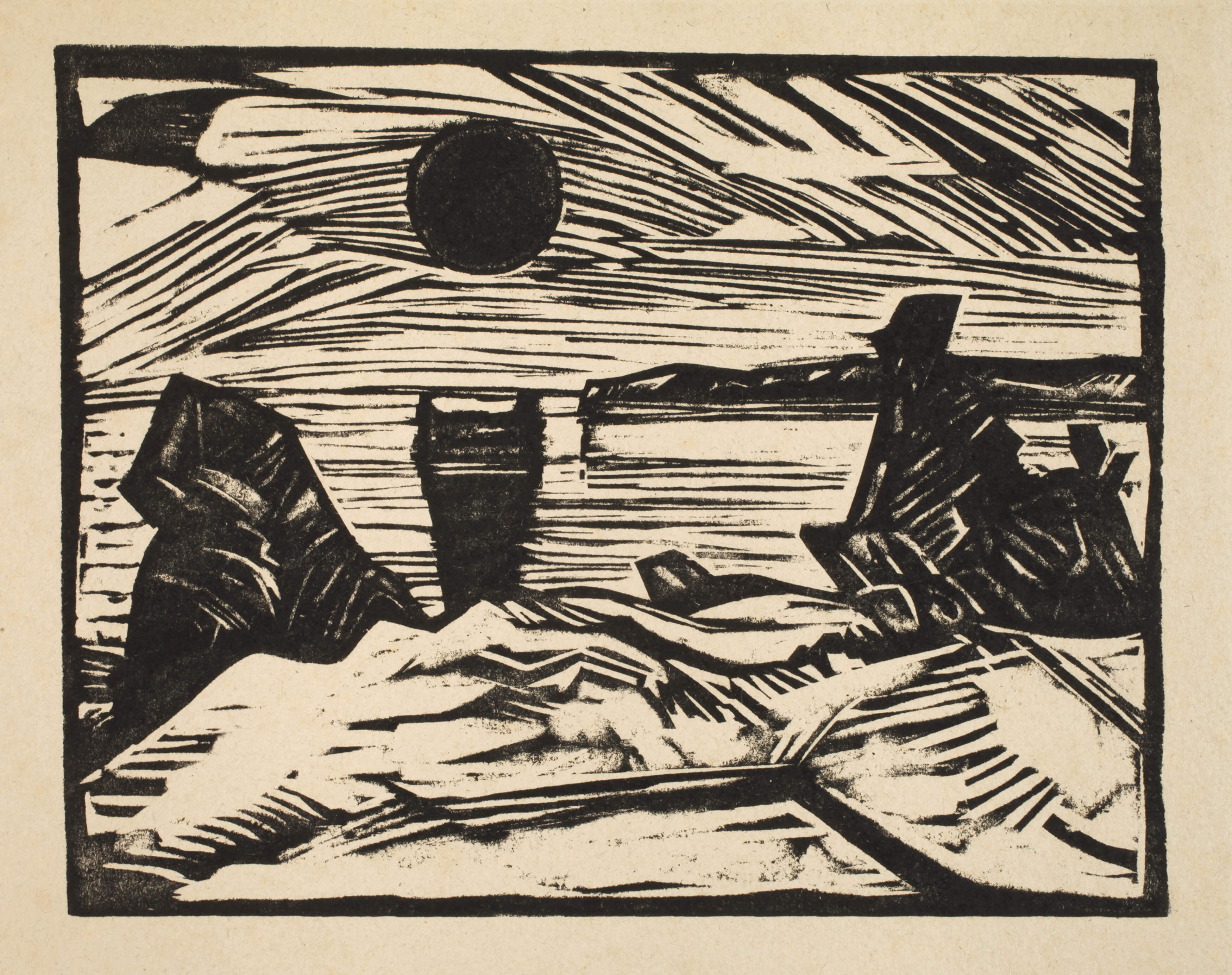 Erich Heckel, "Sonnenaufgang"