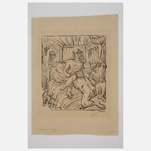 Alfred Kubin, "Simson und Dalila"