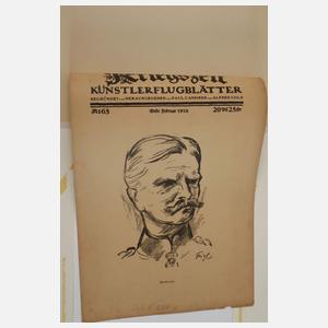 Max Liebermann, Paar Lithographien