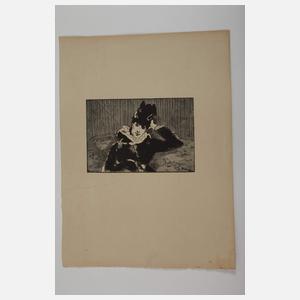 nach Edouard Manet, Paar Holzschnitte