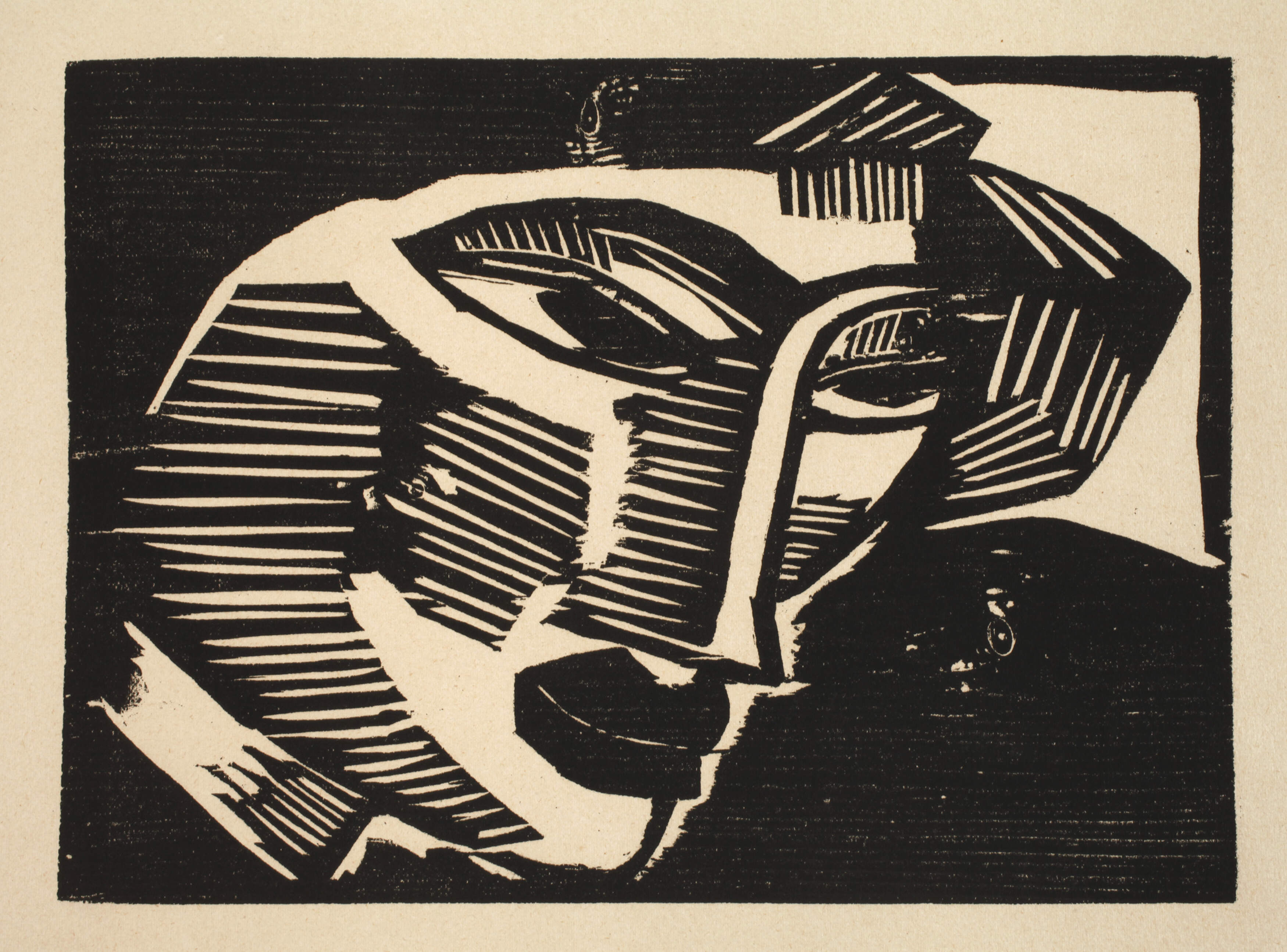 Karl Schmidt-Rottluff, "Kopf"