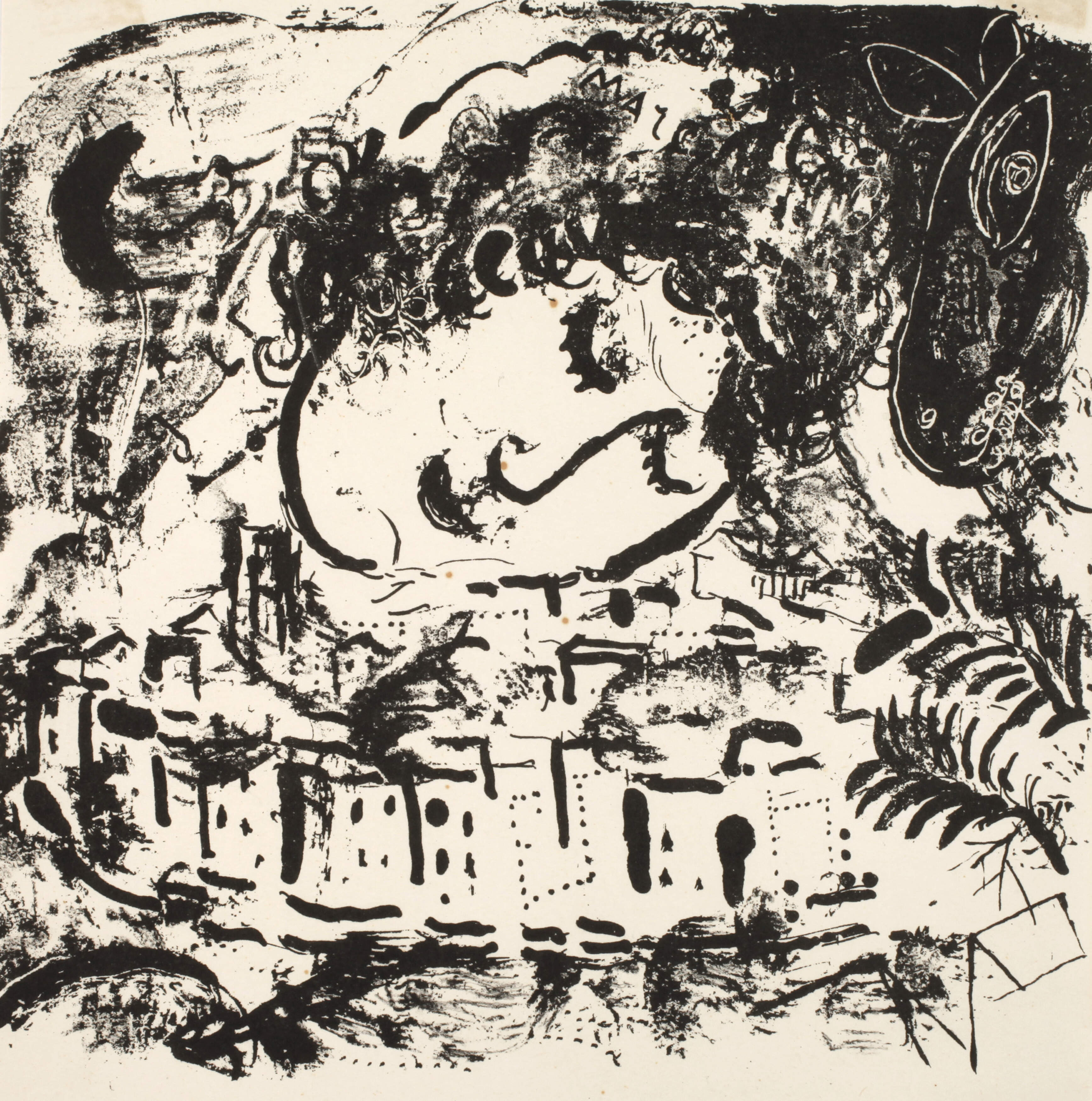 Marc Chagall, "Le village"
