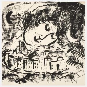 Marc Chagall, "Le village"